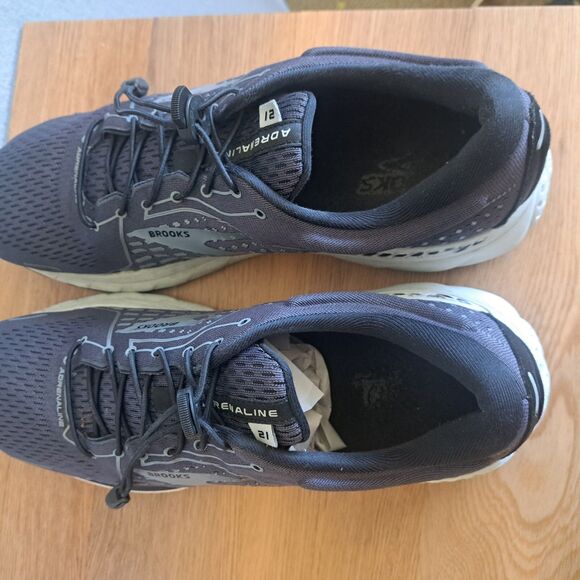 Brooks Adrenaline GTS 21 Running Shoes Mens 15 Lightweight Breathable Gray - Picture 12 of 13